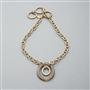 Double Hoop Long Necklace, , small