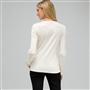 Long Sleeve Crew Neck, Sugar, small