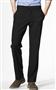 Basic Leg Trousers, Black, small